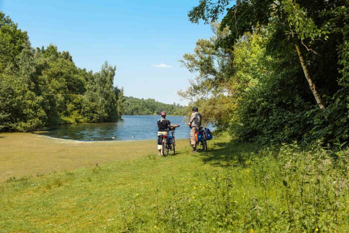 Radfahrer Kasterer See